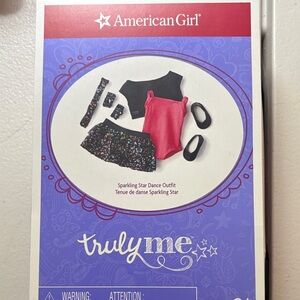 New in box American girl sparkling dance outfit